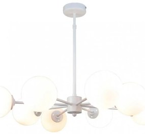 Φωτιστικό Οροφής 5012-8 70x70cm 8xG9 White Inlight