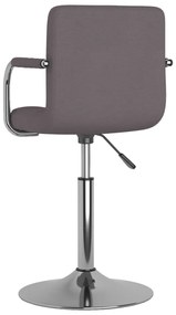 vidaXL Καρέκλα Τραπεζαρίας Χρώμα Taupe Υφασμάτινη