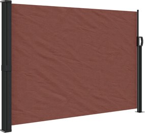 vidaXL Σκίαστρο Πλαϊνό Συρόμενο Καφέ 140 x 500 εκ.