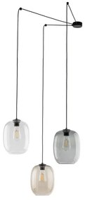 Κρεμαστό Φωτιστικό Οροφής 3xE27 15W IP20 Πολύχρωμο Eco 5972 TK Lighting-5972-Πολύχρωμο 5972