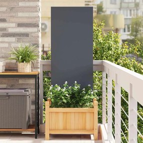 vidaXL Διακοσμητική Πλάκα Κήπου Άλλο Ανθρακί 50 x 140 cm