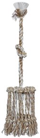 Φωτιστικό Οροφής Μονόφωτο Heronia Macrame Mix 15 Handmade 31-1115 Rope/Beige