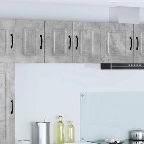 vidaXL Πάνελ πλυντηρίου πιάτων Kalmar 2 pcs Σκυρόδεμα Γκρι