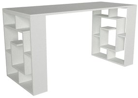 Γραφείο ArteLibre LINE Λευκό Μοριοσανίδα/Μελαμίνη 140x60x74cm-14410276