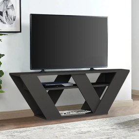 Έπιπλο τηλεόρασης Pipralla ανθρακί 110x30x40εκ