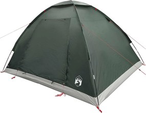 vidaXL Σκηνή Camping 4 ατόμων Στρατιωτικό Πράσινο