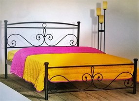 Κρεβάτι Ν39 για στρώμα 140χ190 διπλό με επιλογή χρώματος