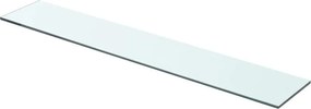vidaXL Ράφια Πάνελ 2 τεμ. Διάφανα 70 x 12 εκ. Γυάλινα