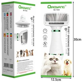 QIAOYANG Βούρτσα στεγνώματος κατοικίδιων QA-T622 - QIAOYANG pet grooming comb QA-T622