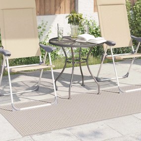 vidaXL Χαλιά χώρου Ορθογώνιος FARO Κρεμ 150 x 80 cm Πολυεστέρας