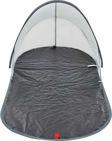 vidaXL Σκηνή Γκρι Pop Up Γαλαζοπράσινη Αδιάβροχη