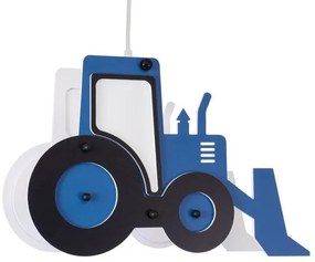Παιδικό Κρεμαστό Φωτιστικό Οροφής TRACTOR PVC Μπλε 61580 Globostar-61580-Μπλε 61580