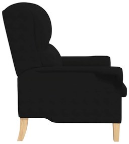 vidaXL Πολυθρόνα Μαύρο 76 x 94 x 102 εκ. Μικροΐνες