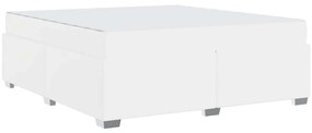 vidaXL Σκελετός Κρεβατιού Άλλο Λευκό 180 x 200 cm Τεχνητό δέρμα