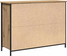 vidaXL Πλαϊνό γραφείο Artisan Oak 100 x 35 x 75 εκ.