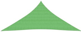 Πανί Σκίασης Ανοιχτό Πράσινο 4 x 4 x 4 μ. από HDPE 160 γρ./μ² - Πράσινο