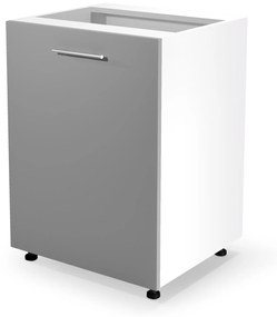 VENTO DK-60/82 sink cabinet, color: white / light grey DIOMMI V-UA-VENTO-DK-60/82-J.POPIEL