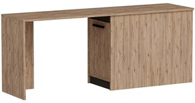 Γραφείο Akser 550ARN1178 180x47x73,8cm Pine-Anthracite