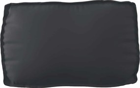 vidaXL Σετ Μαξιλαριών Πάγου 3 pcs Μαύρο Ύφασμα Όξφορντ