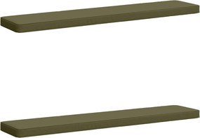vidaXL Μαξιλάρια Πάγκου 2 Τεμαχίων VUGHT 2 pcs 100% Πολυεστέρας Λαδί