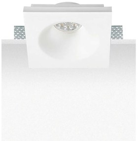 Φωτιστικό S029 White Τετράγωνο Plaster