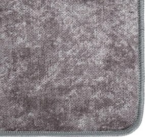 vidaXL Χαλί Πλενόμενο Γκρι 80 x 150 εκ.
