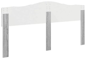 vidaXL Κεφαλάρι Γκρίζο Σονομα 180 cm Επεξεργασμένο ξύλο