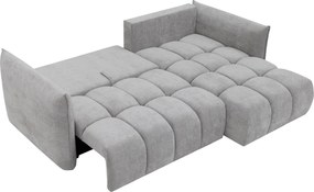 Γωνιακός Καναπές Marsala-Αριστερή-Γκρι Ανοιχτό