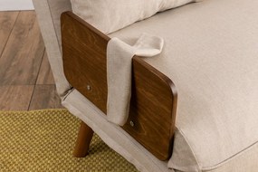 2-Seat Sofa-Bed Cosmo 2-Seater - Cream Cream