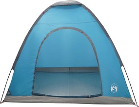 vidaXL Σκηνή Camping 2 ατόμων Μπλε 185T Πολυεστέρας με επικάλυψη PU