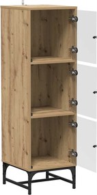 vidaXL Πλαϊνό γραφείο Artisan Oak 35 x 37 x 117 εκ.