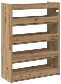 Ράφι παπουτσιών Artisan Oak 60x25x81 cm Κατασκευασμένο ξύλο - Καφέ