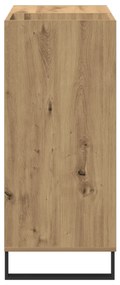 vidaXL Ντουλάπα Δίσκων Παλιό Ξύλο 84.5x38x90 εκ Ξύλο Μηχανής