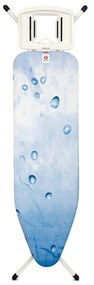 Brabantia 1003343 Σιδερώστρα για Σίδερο Ατμού Σπαστή 124x38cm Ice Water