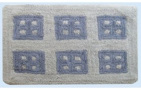 Πατάκι Μπάνιου Παράθυρο Grey DimCol 50x85 100% Cotton
