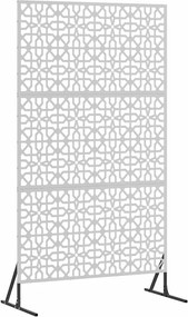 vidaXL Οθόνη Ιδιωτικότητας 100 x 50 x 180 εκ. Γαλβανισμένος Χάλυβας