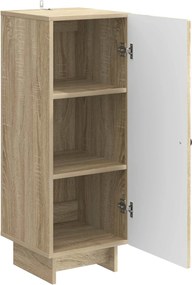 vidaXL Πλαϊνό γραφείο Sonoma Δρυς 33 x 34,5 x 90 εκ Επεξεργασμένο Ξύλο