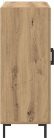 vidaXL Πλαϊνό γραφείο Artisan Oak 69,5 x 34 x 90 εκ.