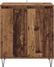 vidaXL Πλαϊνό γραφείο Παλιό Ξύλο 60 x 35 x 70 cm Επεξεργασμένο Ξύλο