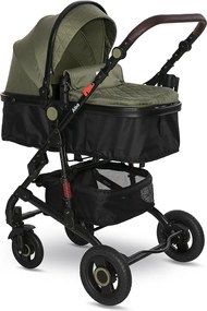 BABY STROLLER ALBA PREMIUM LODEN GREEN+ADAPTERS