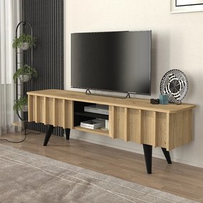 Έπιπλο τηλεόρασης Gemma sepet oak 150x35x47εκ