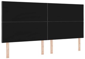 vidaXL Υφασμάτινο Κεφαλάρι Geometric Σκούρο γκρι 200 cm ύφασμα