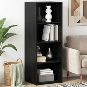 vidaXL Highboard Μαύρη Δρυς 45 x 41 x 124 εκ. Επεξεργασμένο Ξύλο