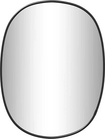 vidaXL Καθρέφτης Τοίχου Μαύρος 30x25 εκ.