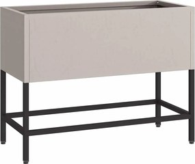 vidaXL Υψωμένη Γλάστρα Κήπου Σκ rusty 60 x 26 x 45 εκ