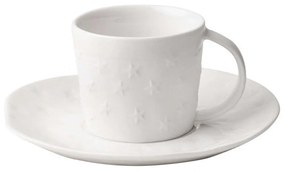 Φλυτζάνι Καφέ Stars LBTRD0090072 6x5,5cm White Raeder Πορσελάνη