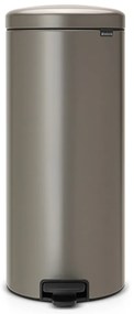 Brabantia 649057 Κάδος Απορριμμάτων 30L, Platinum