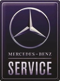 Μεταλλική πινακίδα Mercedes-Benz - Service