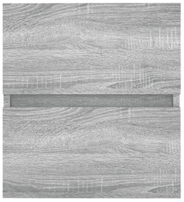 Ντουλάπι Νιπτήρα Grey Sonoma 41 x 38,5 x 45 εκ. Επεξεργ. Ξύλο - Γκρι