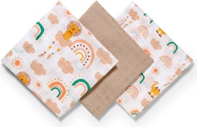 Μουσελίνες/Πάνες Αγκαλιάς (Σετ 3τμχ) BabyOno BN348/08